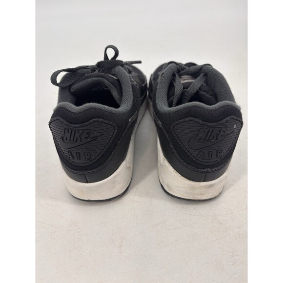 Nike Air Max 90 Leather Black White Womens Shoes Size 7.5 DC9445-001 - Picture 5 of 6